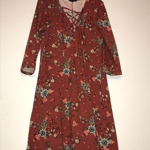 Short for a maroon dress